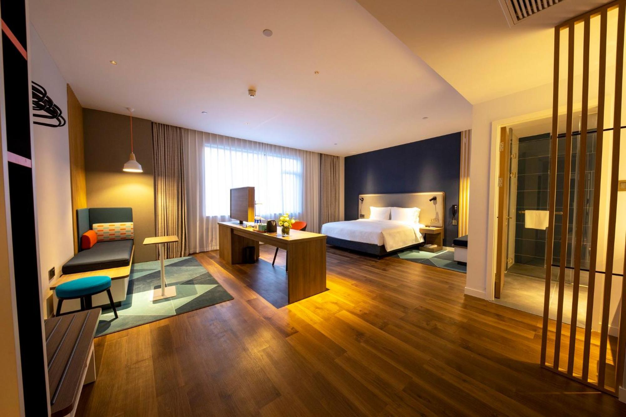 Holiday Inn Express Shanghai Jiading New City By Ihg Exterior foto
